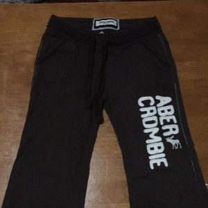 Brown Abercrombie sweats